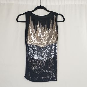 MANGO Casual Sportswear Glittery Sleeveless Top